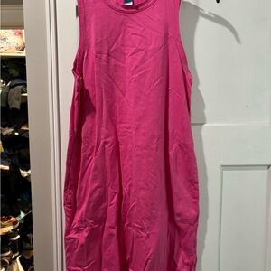 Pink Sleeveless Dress